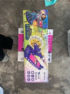 Disney Encanto Purple Kids Light-Up Kick Scooter by Jetson